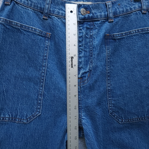 Madewell The '90s Straight Utility Jean In Fenwood Wash - Picture 9 of 11